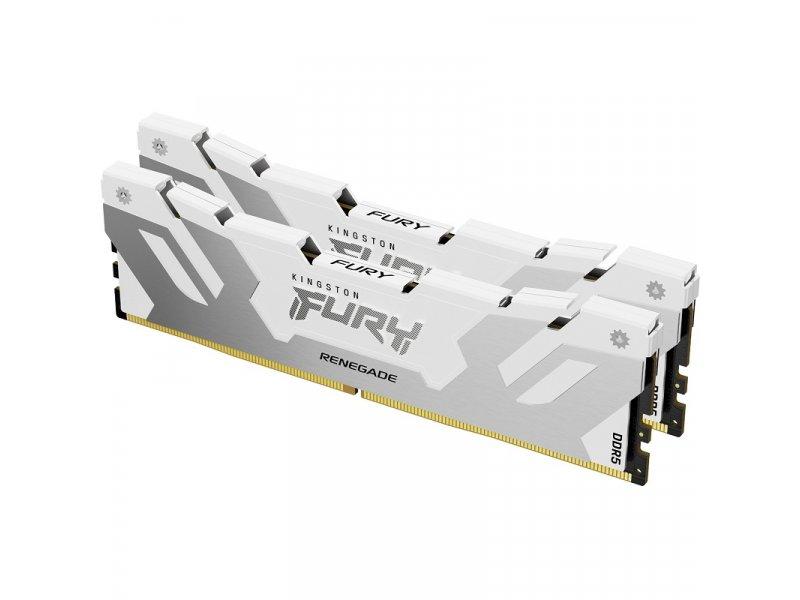 KINGSTON RAM memorija DIMM DDR5, 32GB (2x16), 6.800MHz, FURY Renegade White XMP (KF568C36RWK2-32)