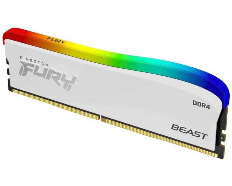 Selected image for KINGSTON RAM Memorija Fury Beast DIMM DDR4 8GB 3600MHz KF436C17BWA/8 RGB Limited Edition