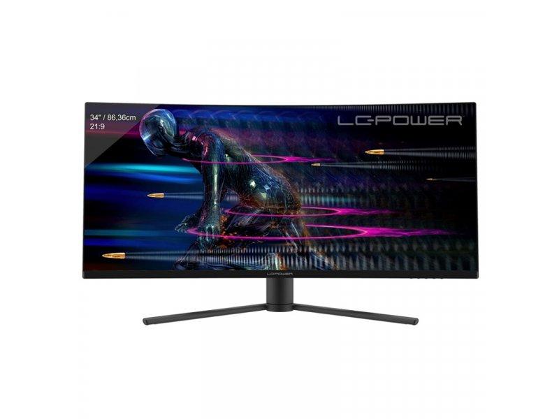 Selected image for LC POWER LC-M34-UWQHD-165-C Monitor UltraWide QHD, 165Hz, Curved, Crni