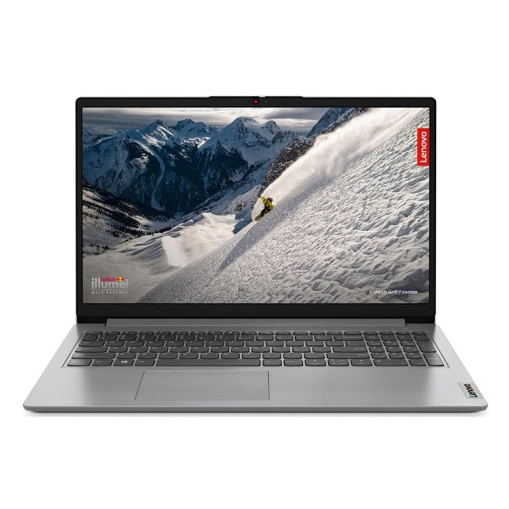 LENOVO IdeaPad 1 15AMN7 Laptop, 15.6", FHD, R5 7520U, 8GB, 512GB SSD, 82VG0075YA, Sivi