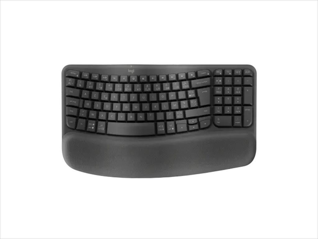 Selected image for LOGITECH bežična tastatura Vave Keis grafitni viјak, sa bluetooth-om, sa osloncem za dlan 920-012304