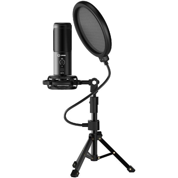 LORGAR Gaming mikrofon profesionalni VOICER 721 crni