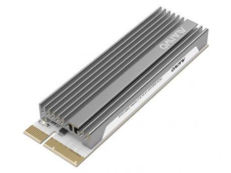 MAIWO SSD kućište aluminijum PCI-Express x 4 na M.2 NVMe KT060 sivo