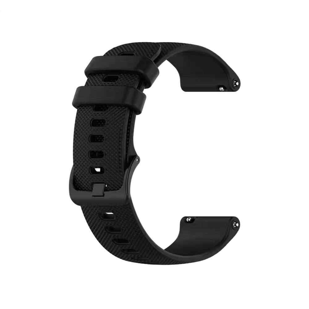 Narukvica za smart watch Silicone 22mm crna