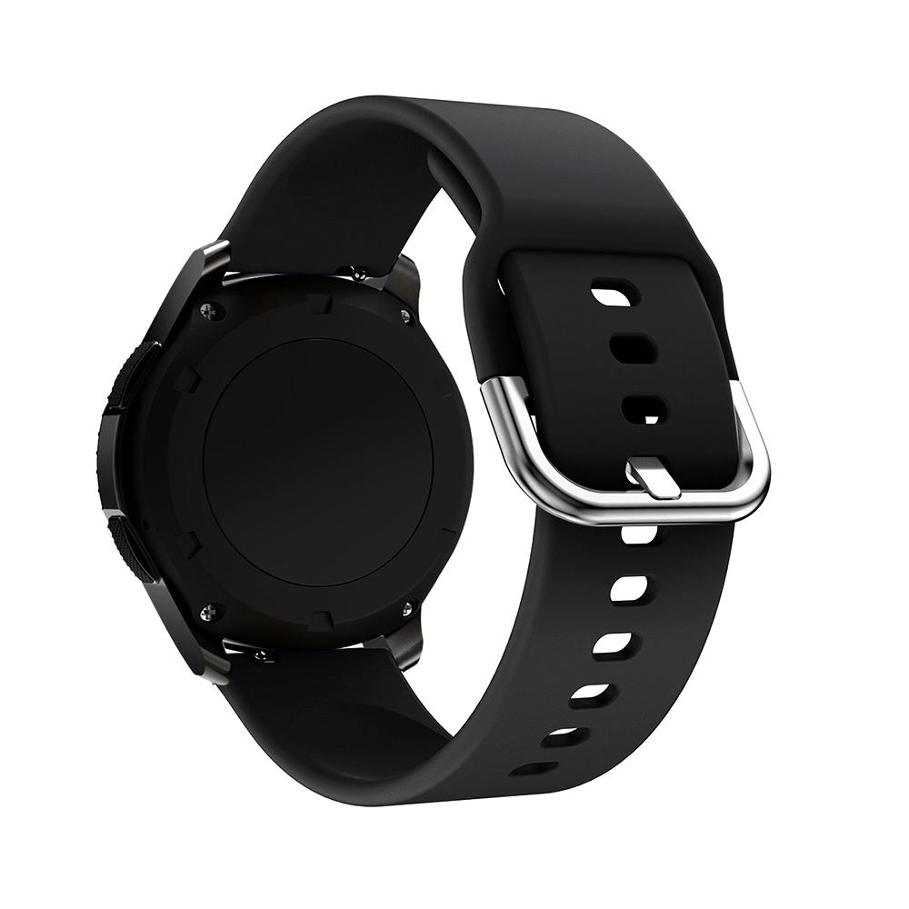 Narukvica za smart watch Silicone Solid 22mm crna