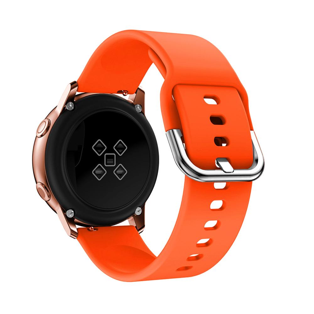 Narukvica za smart watch Silicone Solid 22mm narandžasta