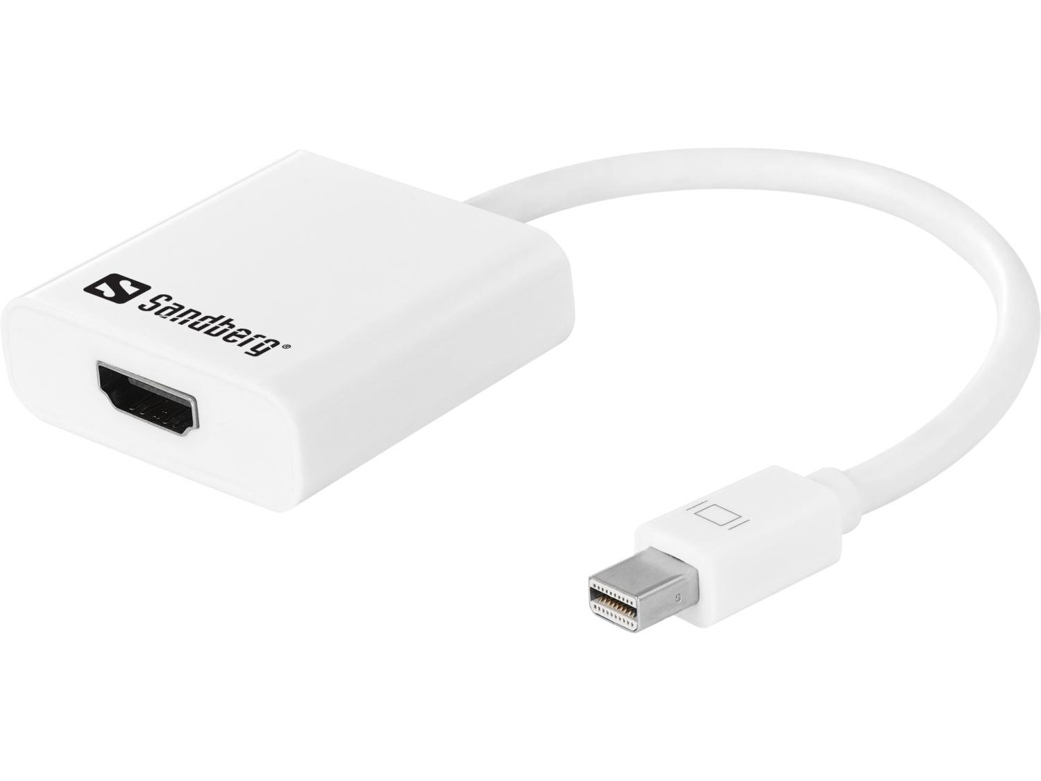Selected image for SANDBERG Adapter-konvertor Mini DisplayPort - HDMI 508-29 beli