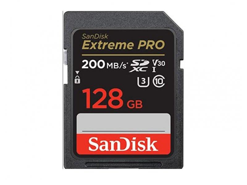 Selected image for SANDISK Memorijska kartica SDXC 128GB Extreme Pro 200MB/s V30 UHS-I Class10 U3 V30