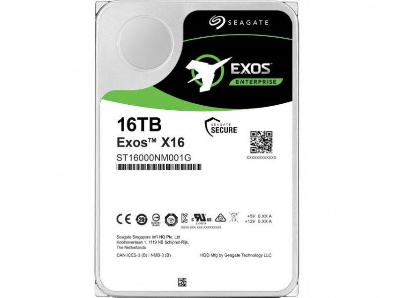 Selected image for SEAGATE ST16000NM001G HDD 16TB 3.5'' SATA III 256MB 7200rpm Exos X16