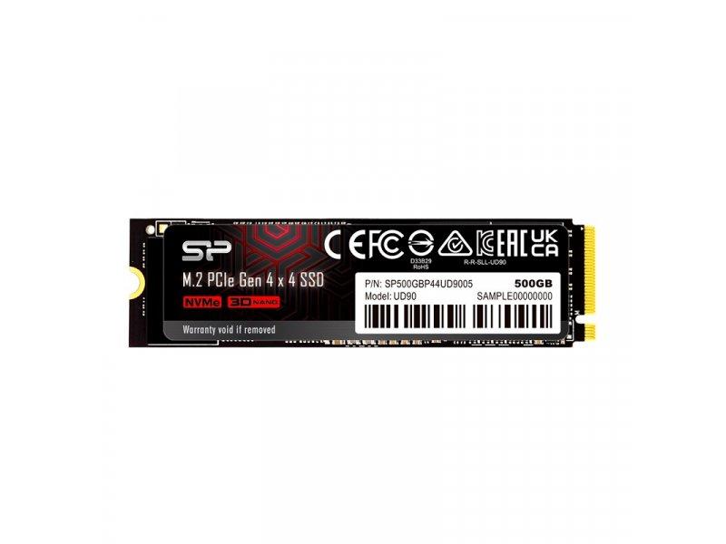 Selected image for SILICON POWER SP500GBP44UD9005 M.2 2280 SSD memorija, 500GB, UD90, 3D NAND, single sided
