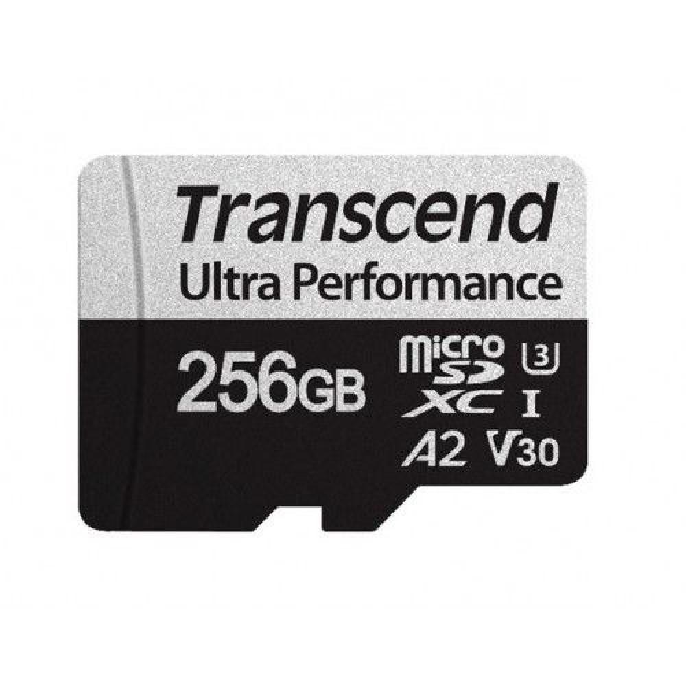 TRANSCEND Memorijska kartica MICRO SD 256GB sa adapterom TS256GUSD340S crna