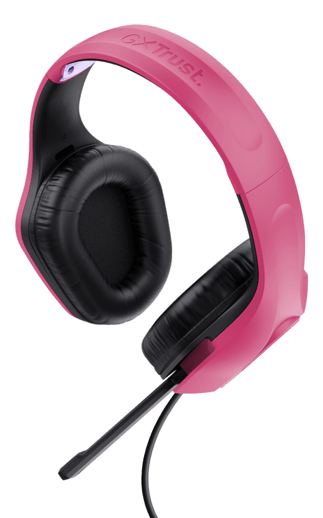 Selected image for Trust GXT415B ZIROX Gaming slušalice sa mikrofonom, 3.5mm, Roze