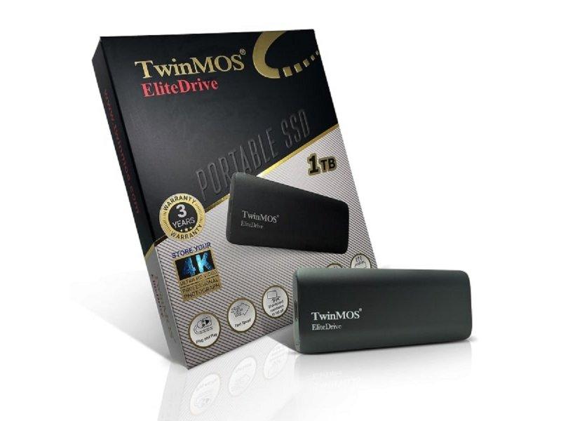 TwinMOS PSSDGGBMED32B Eksterni SSD, 1TB, EliteDrive Gold, USB 3.2, Tip C