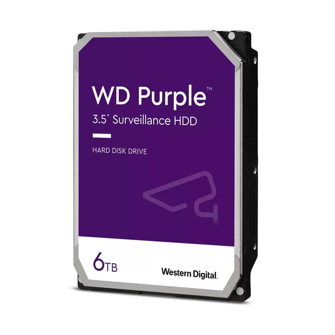 WESTERN DIGITAL Hard disk 6TB CMR SATA3 WD64PURZ 256MB Purple