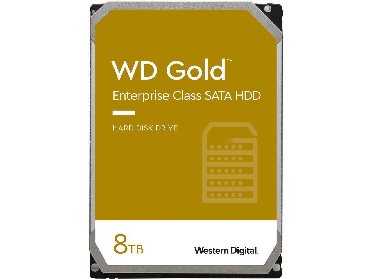 Selected image for WESTERN DIGITAL Hard disk 8TB SERVER GOLD
