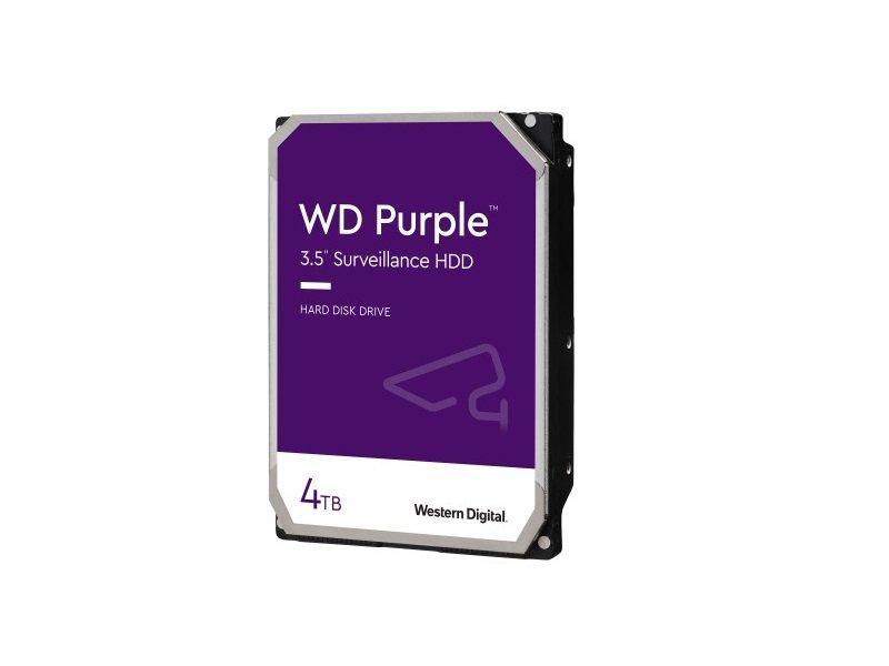 Selected image for WESTERN DIGITAL HDD 4TB WD43PURZ SATA3 256MB Purple Surveillance
