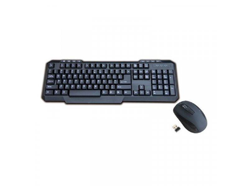 XPLORE XP1252 Bežična tastatura + Miš, Crni