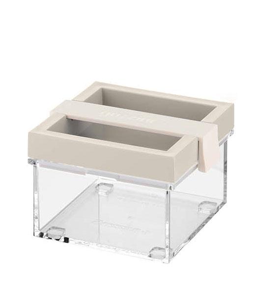 Guzzini Posuda Click & fresh, 370 ml, Siva