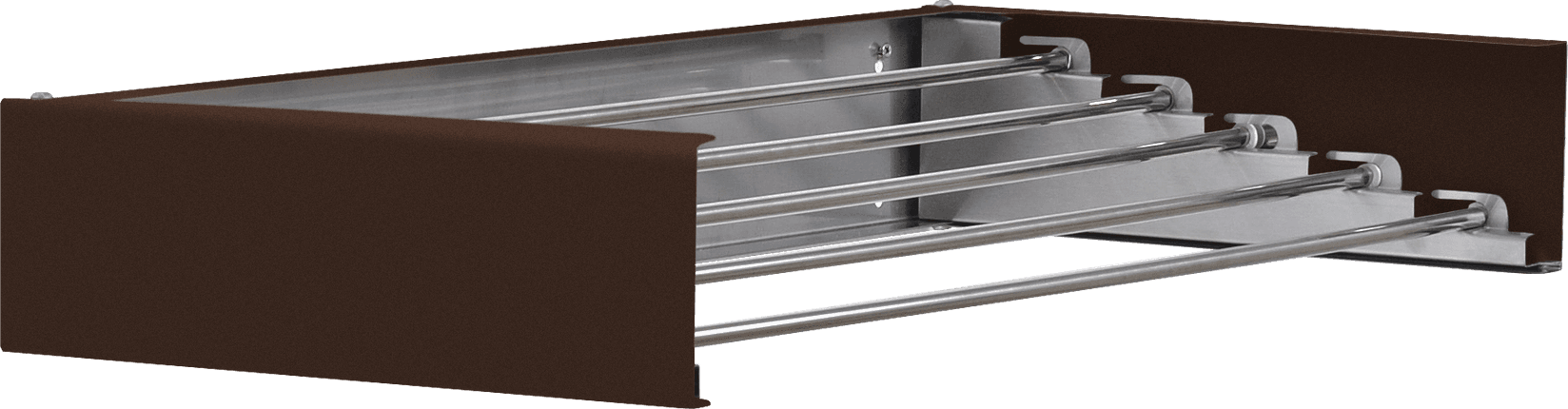 Zidni sušač za veš 700 mm braon