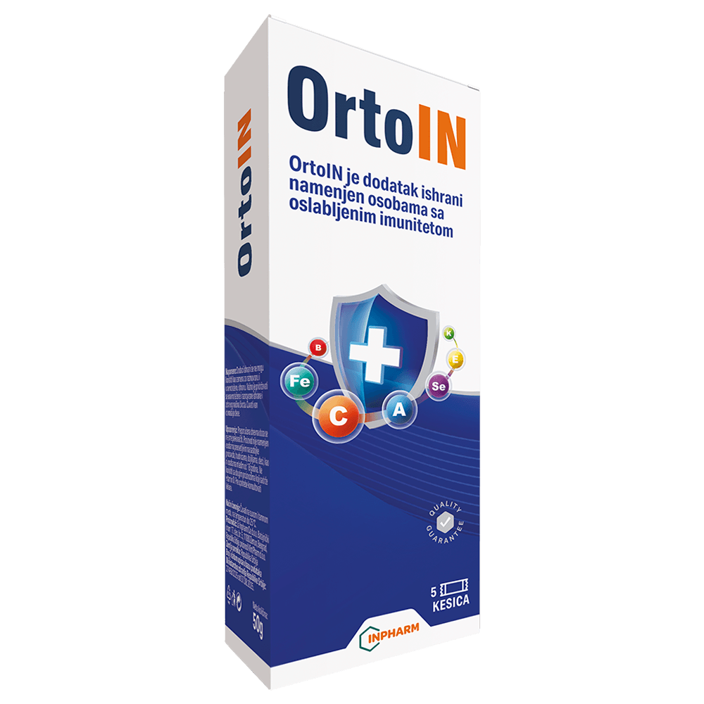 OrtoIN, Inpharm, za imunitet i prehladu, 5 kesica