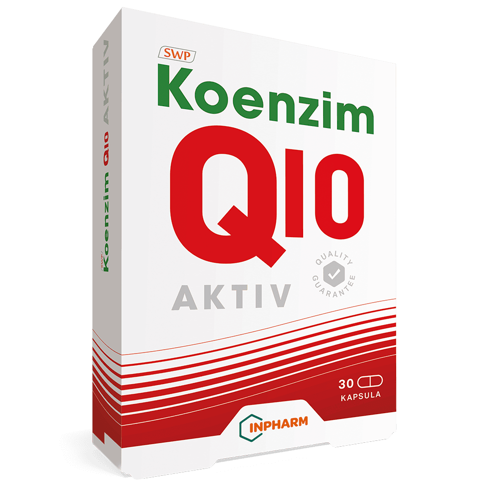 Inpharm Koenzim Q10 Aktiv, Za srce i vitalnost, 30 kapsula