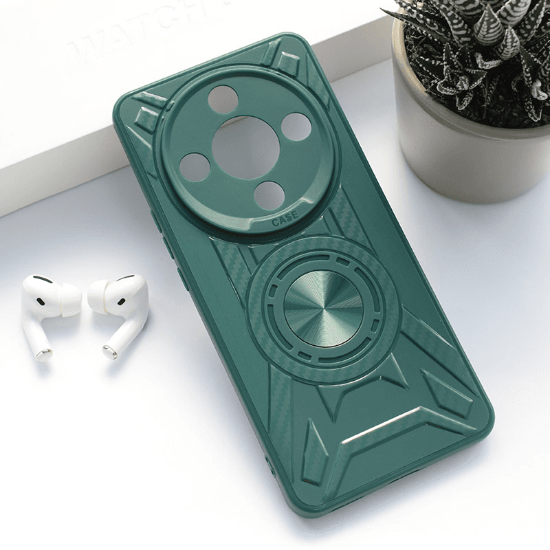 Maska Combat za Honor Magic 6 Lite/X9b 5G, Zelena