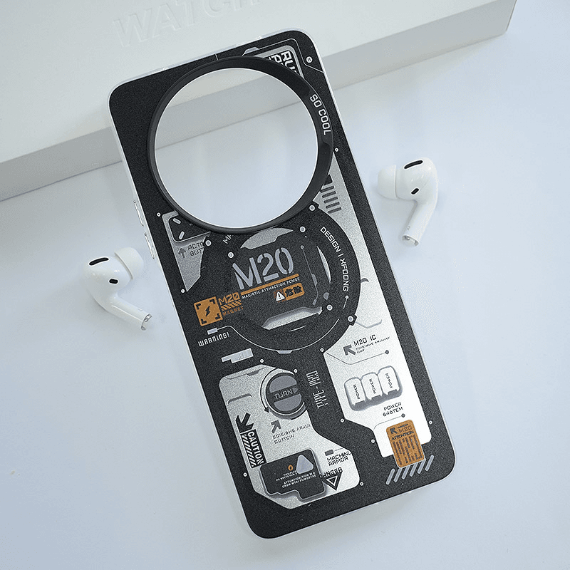 Maska Magnetic Hybrid za Xiaomi Redmi A3 (2024) Tip2, Crno-bela