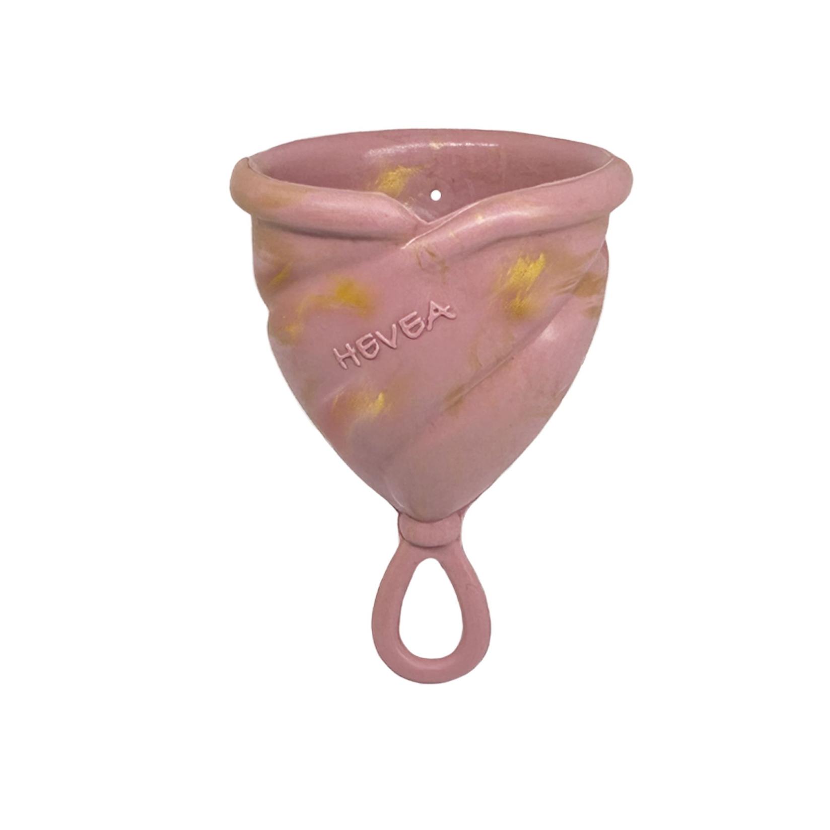 HEVEA Menstrualna čaša od prirodne gume, Veličina 3, Roze