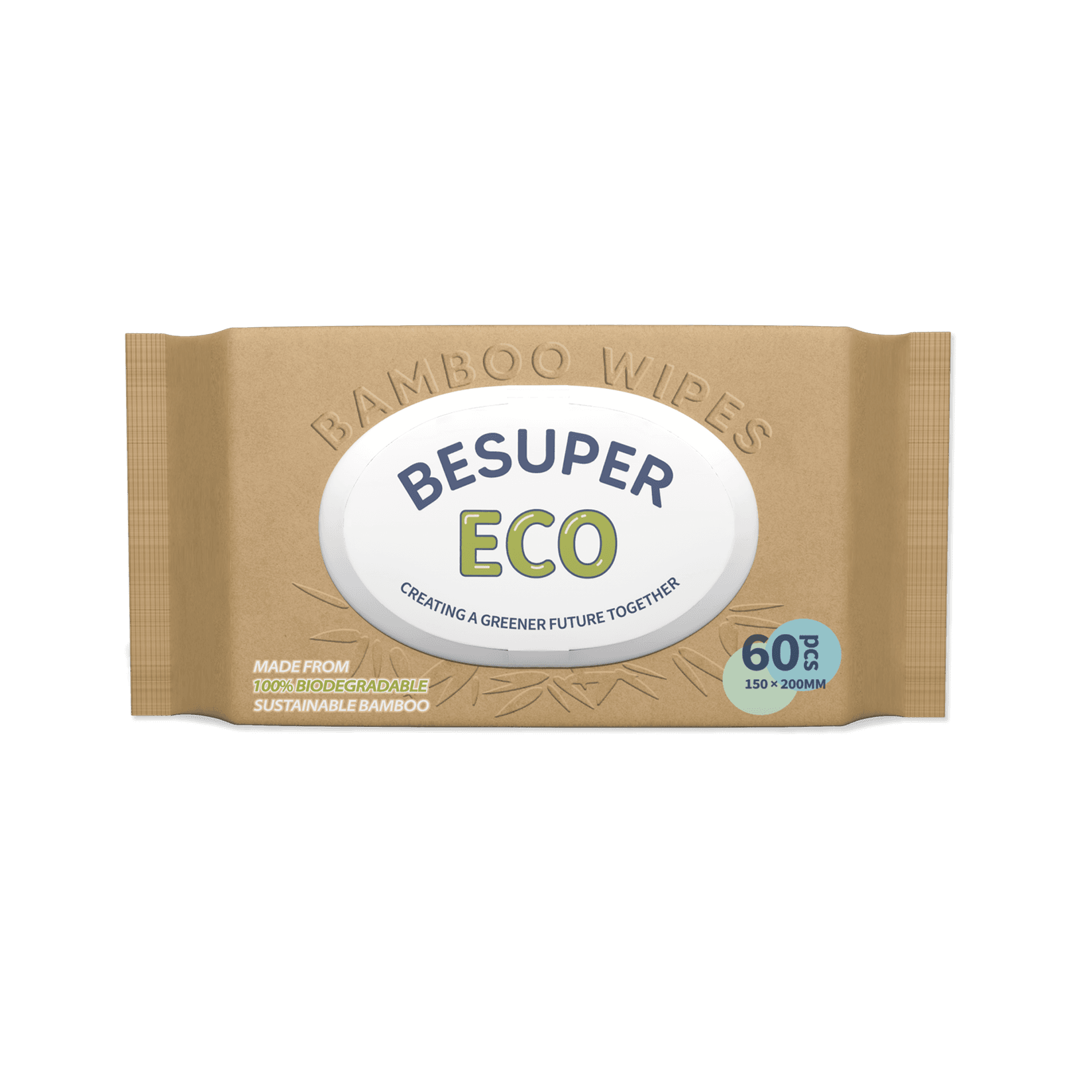 BESUPER ECO Bamboo Vlažne maramice 60/1