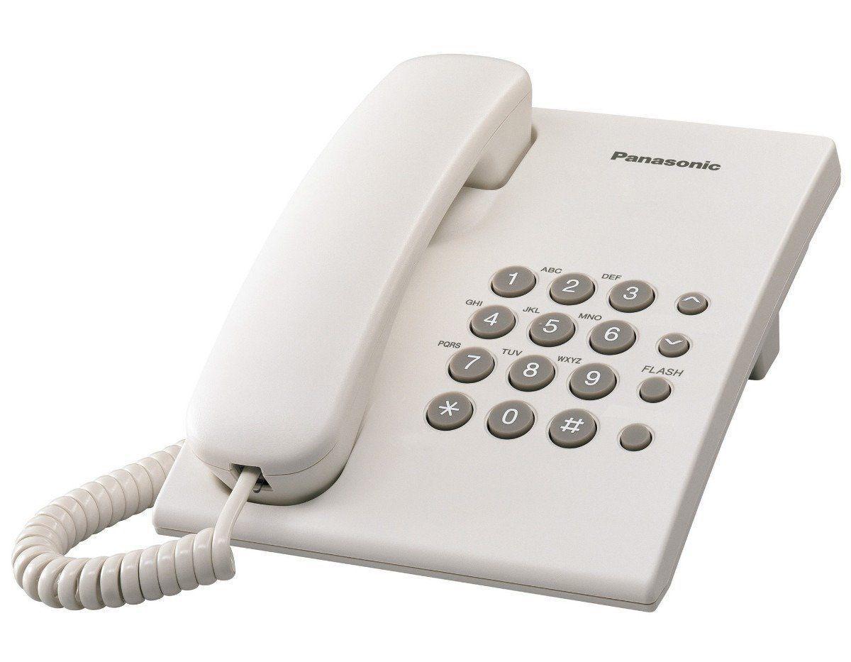 Selected image for PANASONIC Fiksni telefon KX-TS500FXW