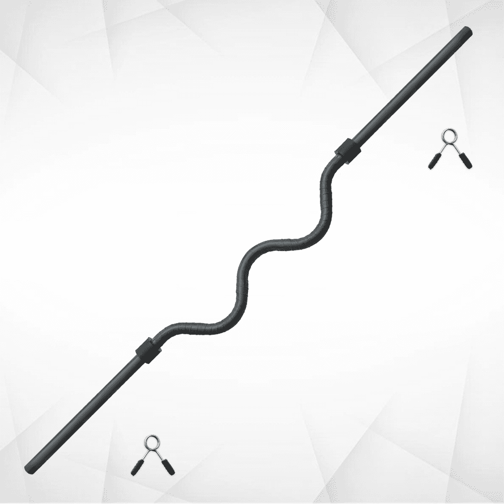 IRON SPORT Dvoručna ez šipka za tegove sa kontraoprugama, fi 32mm