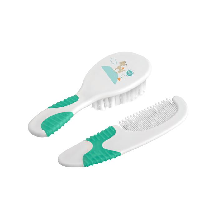 Elfi Set četka i češalj Uspavana šuma, Zeleni