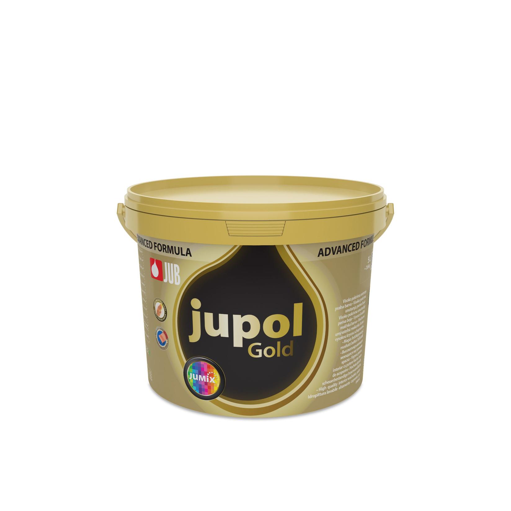 JUPOL Disperziona, vodoperiva boja Gold Advanced, 5L, Bela