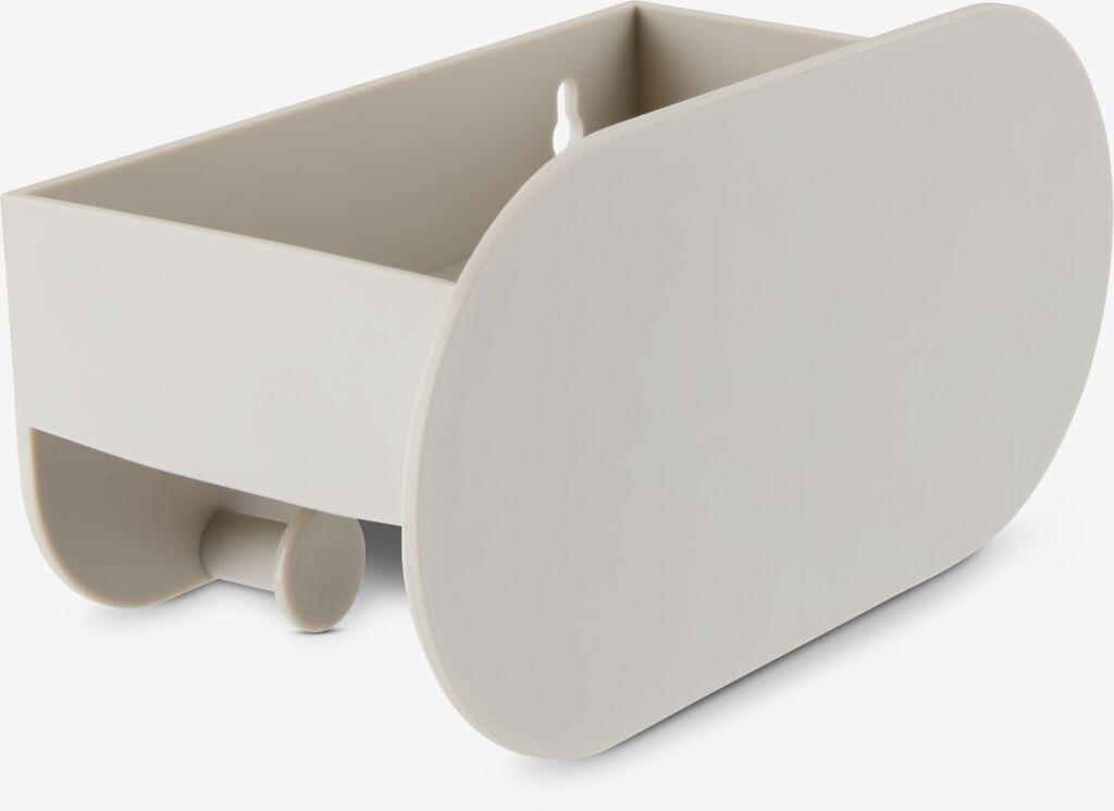 Linea polica za kupatilo 20x10x10cm, bež