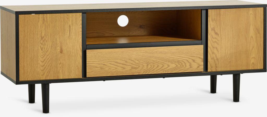 Komoda Linea, 130x138 cm, hrast