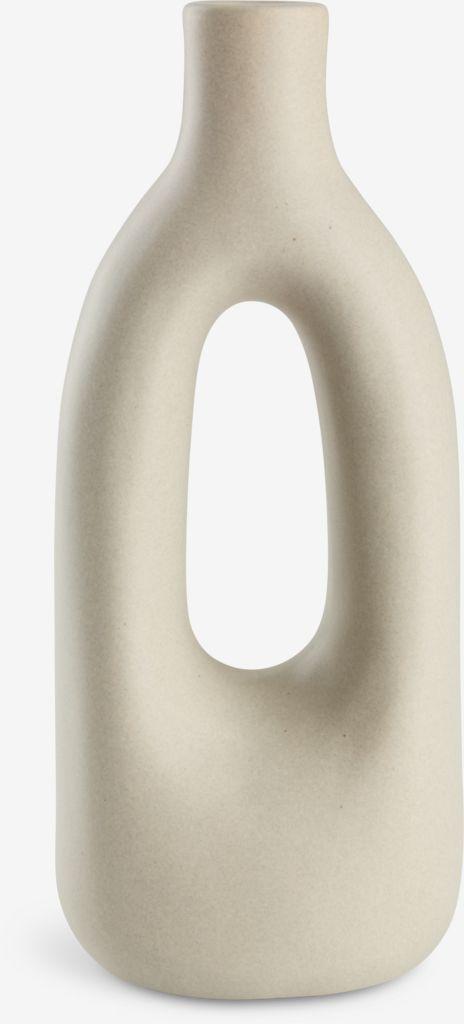 Vaza Aurora, O8x20 cm, siva