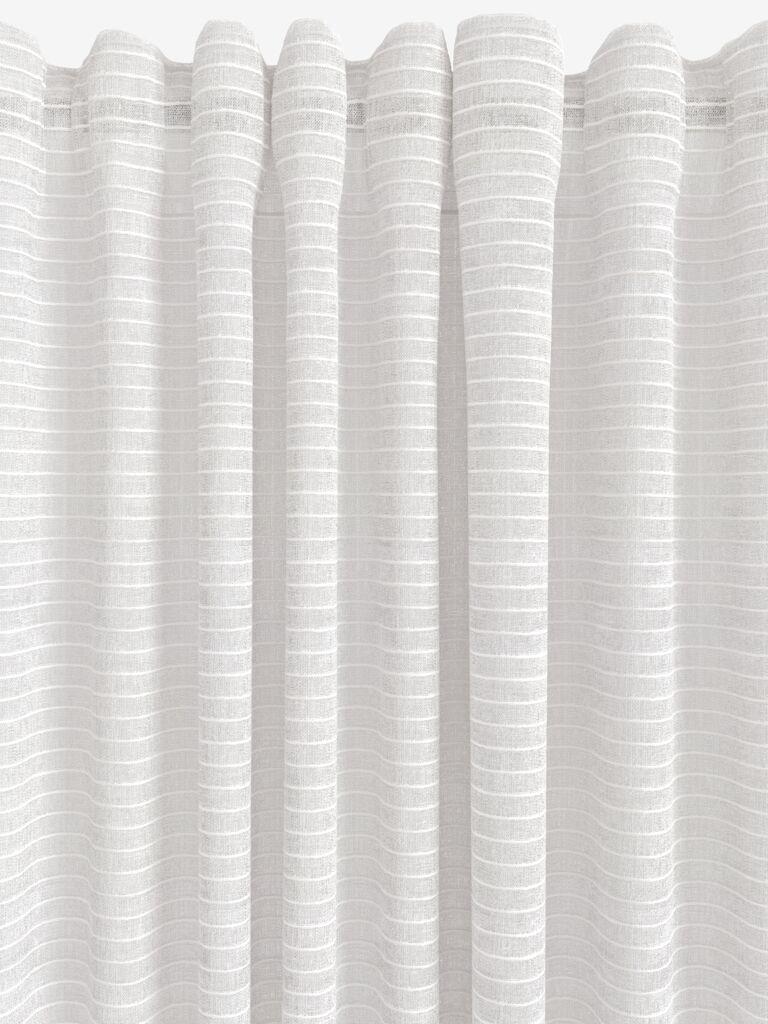 Zavesa Aurora, 1 x 140 x 245 cm, bela