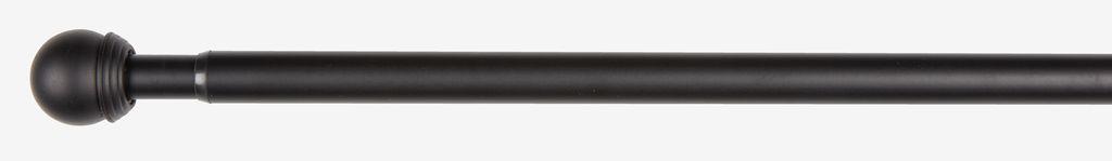 Zavesa Aurora, 120-210 cm, crna
