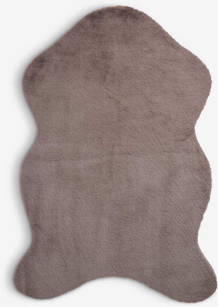 Tepih od veštačkog krzna Aurora 60x90, braon