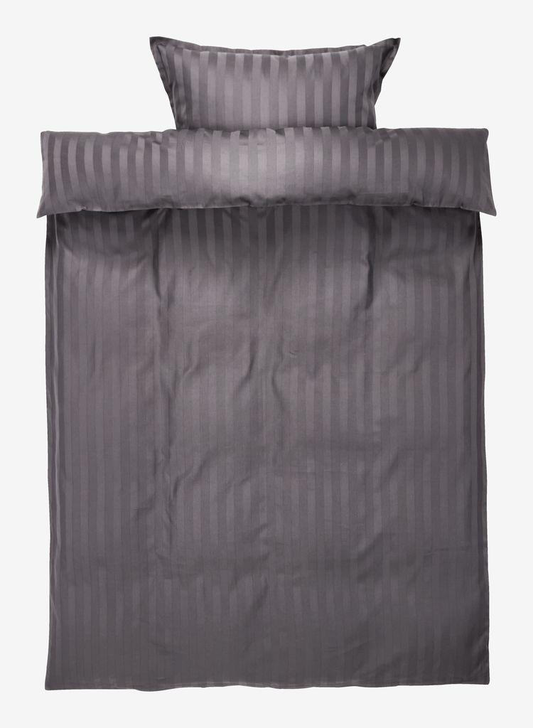 Posteljina Aurora Saten, 140 x 200, Antracit