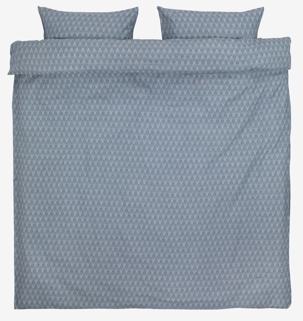 Posteljina od flanela Aurora, 200x220 cm, plava