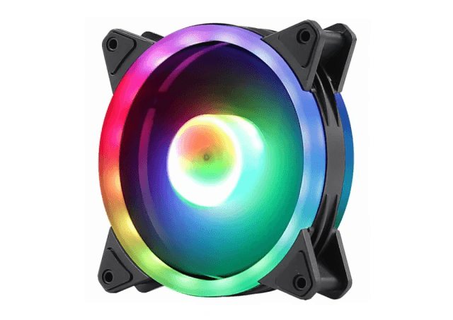 RAPTOR Ventilator Raptor F410 120x120mm RGB DualRing sata connector