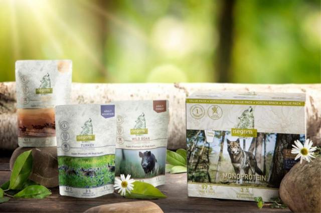 ISEGRIM Suva hrana za pse Roots Multipack Monoprotein, 410g, 6 komada