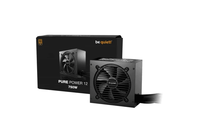 BE QUIET Napajanje Be Quiet Pure Power 12 750W Zlatne boje BP003EU ATX3.1