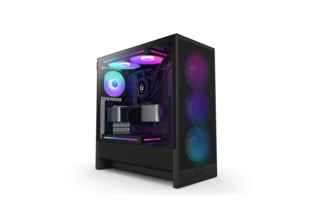 NZXT Tower H5 Flow RGB Gaming kuciste crno CC-H52FB-R1 CAS02579