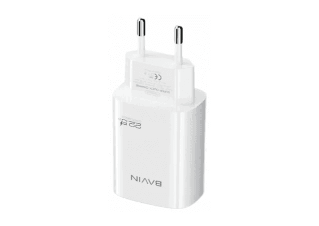 BAVIN punjač 22.5w Usb A + kabl Micro bela
