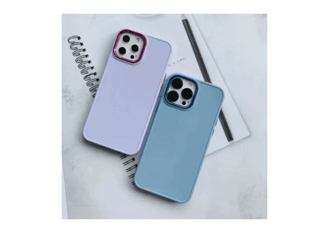 MCTK41-IPHONE 14 Pro Max Futrola UTP Shiny Lens Silicone 169, Ljubičasta