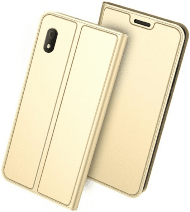 MCLF12-IPHONE 12 Futrola Leather Luxury FLIP 377 42053, Zlatne boje