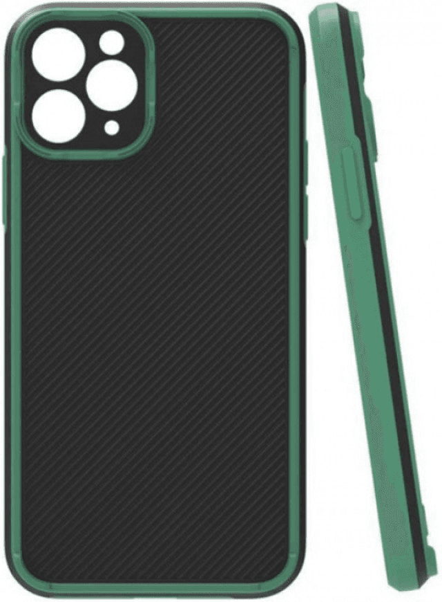 MCTR82-XIAOMI mi Note 10 5g Textu Armor Silicone 139 41588, Tamnozelena