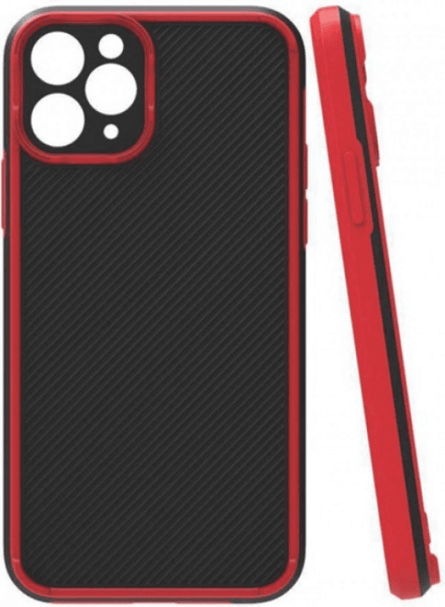 MCTR82-SAMSUNG A52 Futrola Textu Armor Silicone 139 41525, Crvena